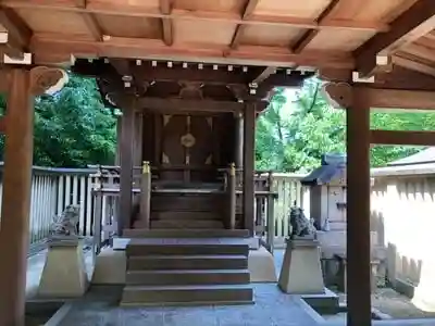 名次神社の本殿