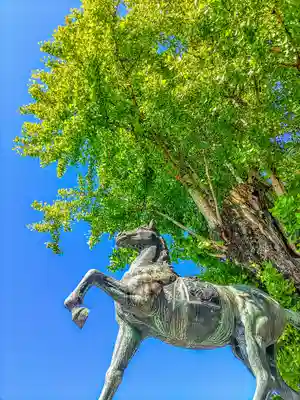 神明社(蟹江神明社)の狛犬