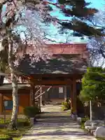 徳照寺の山門・神門