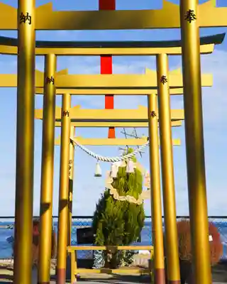 ほしいも神社の鳥居