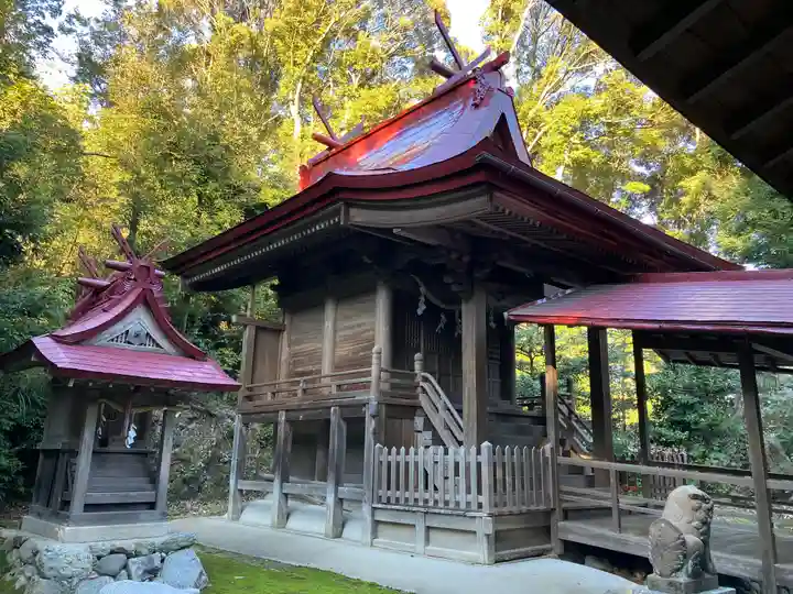 咸古神社の本殿・本堂