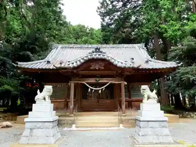 於呂神社の本殿・本堂