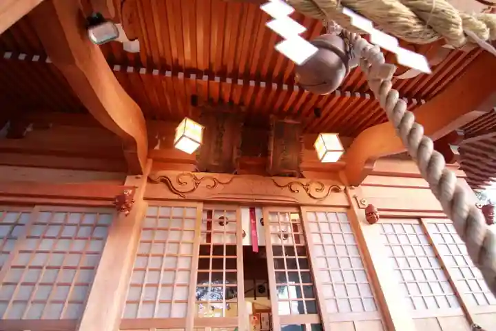 阿久津「田村神社」(郡山市阿久津町)旧社名:伊豆箱根三嶋三社の本殿・本堂