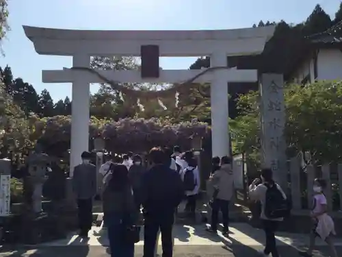 金蛇水神社の鳥居