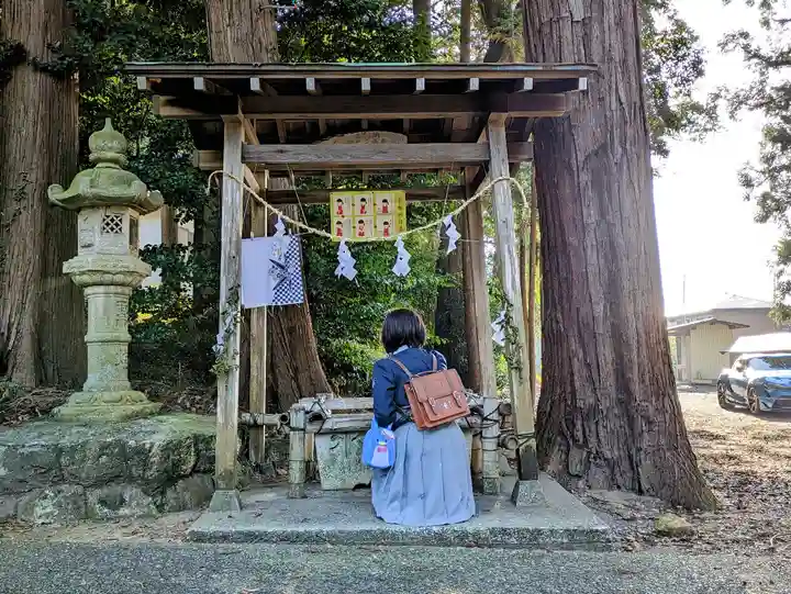 大神山八幡宮の手水舎