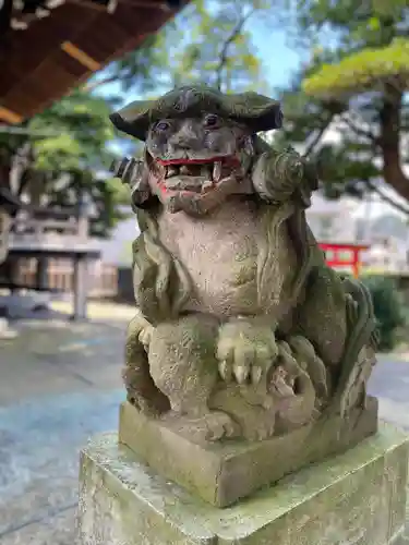 八幡橋八幡神社の狛犬