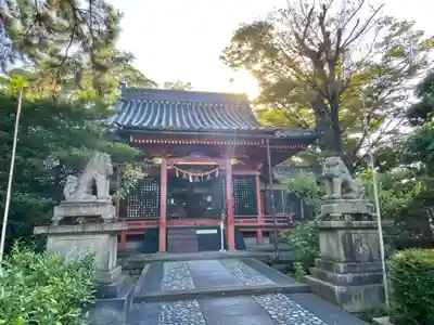 長田菅原神社の本殿・本堂