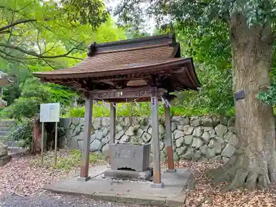 阿伎留神社の手水舎
