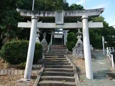 八幡社の鳥居