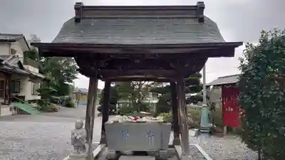 寺岡山元三大師の手水舎
