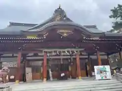 岸城神社の本殿