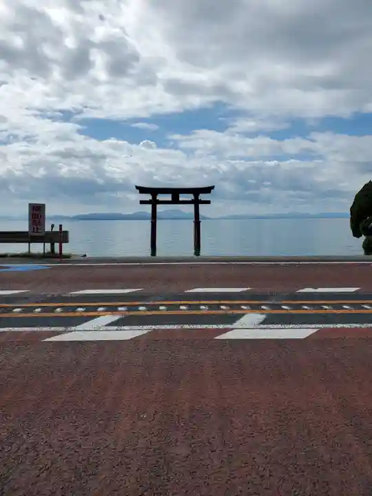 白鬚神社の景色