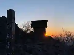 山家神社奥宮の本殿