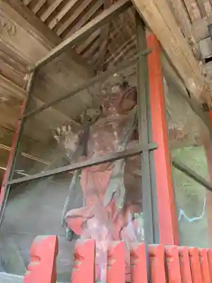 高蔵山 大山寺の像