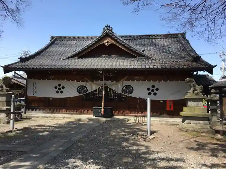 松本神社の本殿・本堂