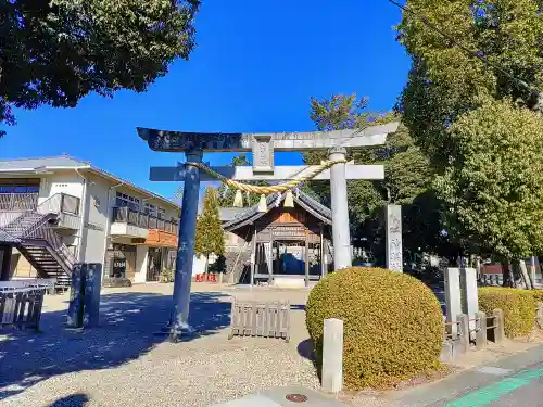 神明神社の鳥居