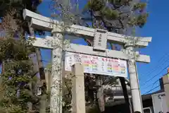 亀有香取神社の鳥居