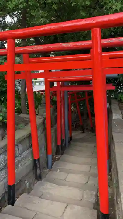 品川神社の鳥居