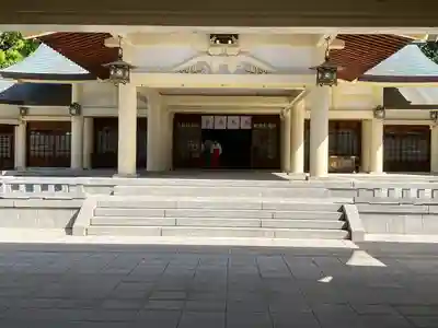 愛知縣護國神社の本殿・本堂