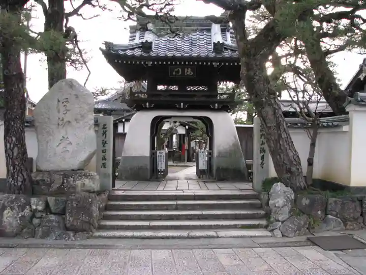 満月寺(浮御堂)の山門・神門