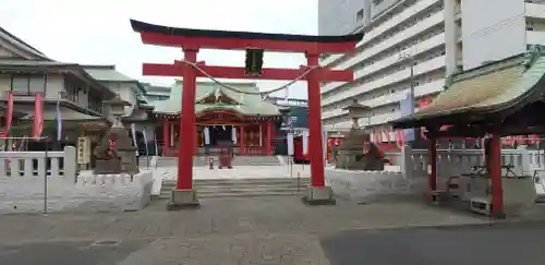 東京羽田 穴守稲荷神社の鳥居