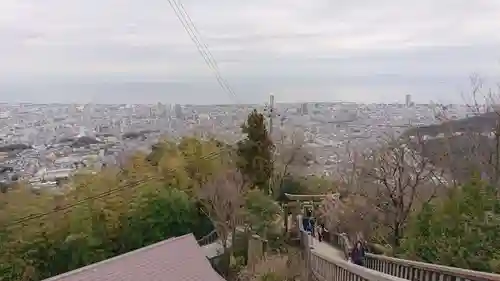 高取神社の景色