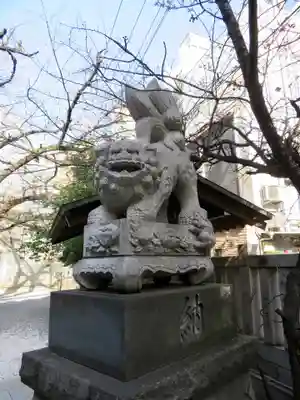 元三島神社の狛犬