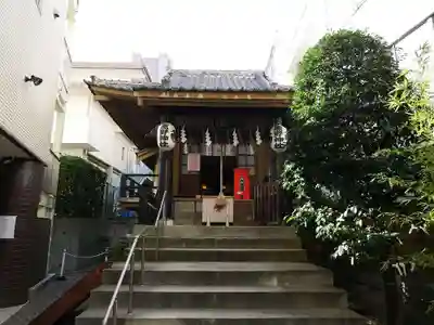 飯倉熊野神社の本殿・本堂