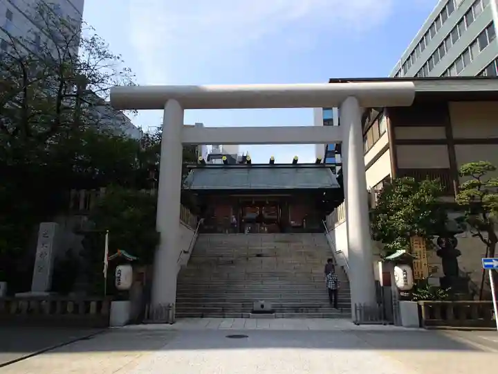 芝大神宮の鳥居