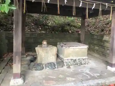 老松神社の手水舎