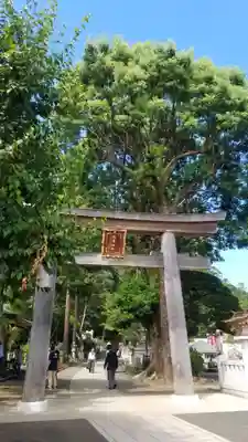 高麗神社の鳥居