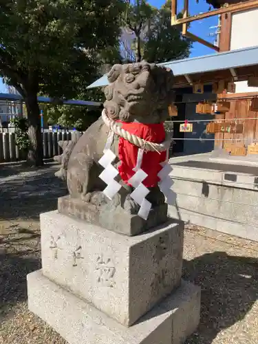 古宮神社の狛犬