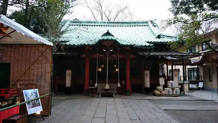 赤坂氷川神社の本殿・本堂