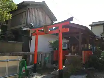 開運毘沙門天の鳥居