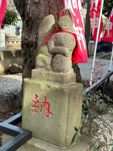 小池稲荷神社の狛犬