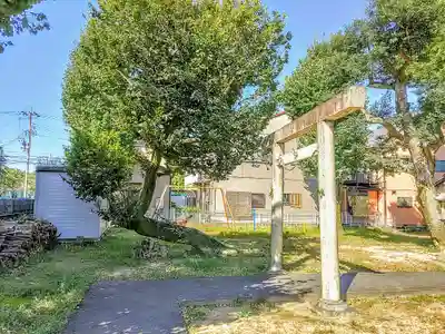 八幡社(新福寺八幡社)の鳥居