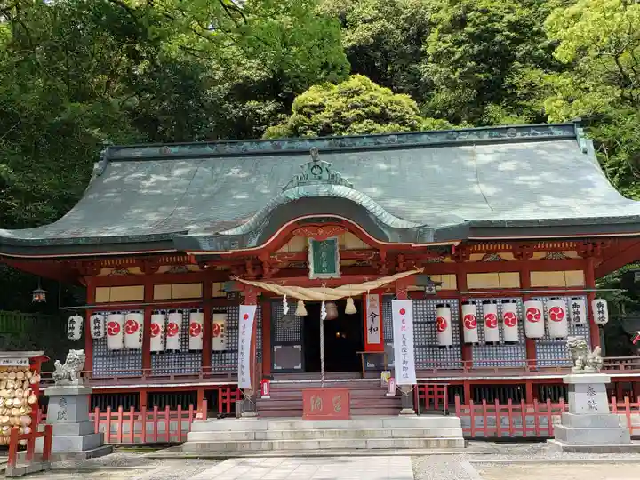 八幡朝見神社の本殿・本堂