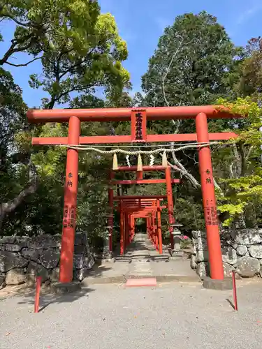 玖島稲荷神社の鳥居