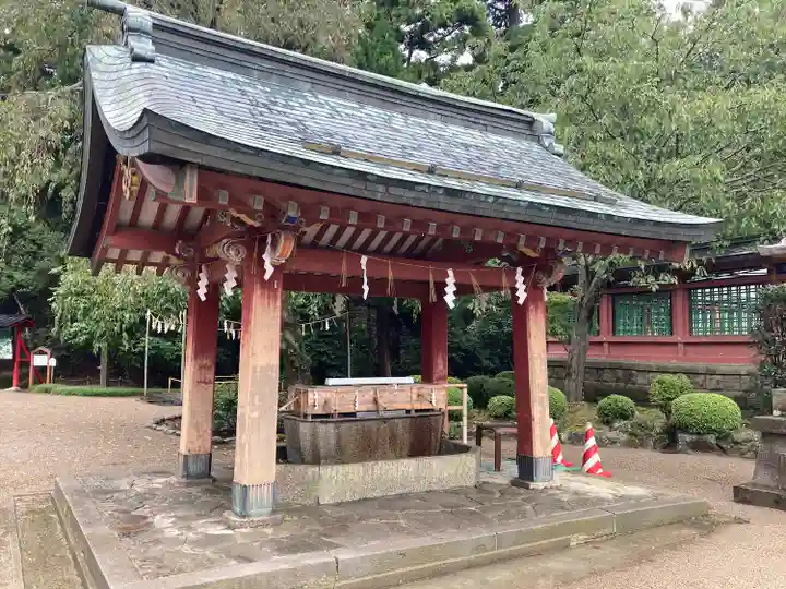志波彦神社・鹽竈神社の手水舎