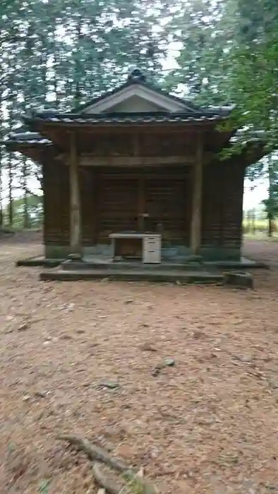 竃門神社の本殿