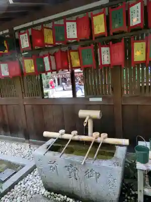 車折神社の手水舎