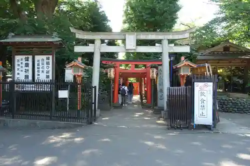 花園稲荷神社の鳥居