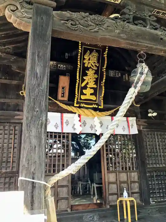 阿邪訶根神社の本殿・本堂