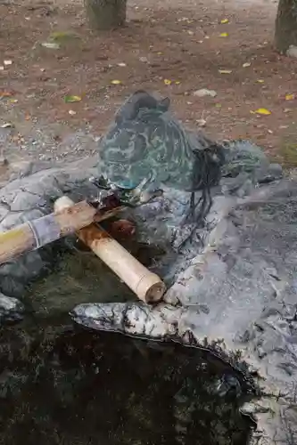 濃飛護國神社の手水