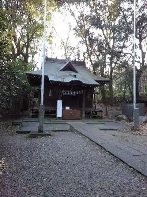 久米水天宮の本殿・本堂