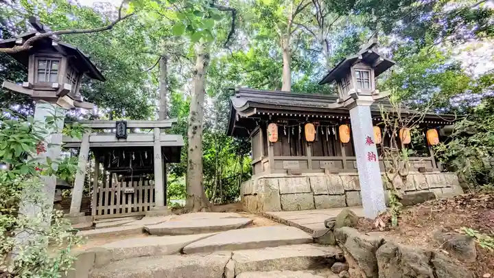 検見川神社の末社・摂社
