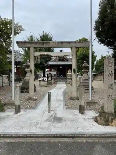 神明社（荒子神明社）の鳥居