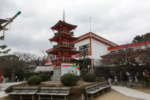 綱敷天満宮の塔