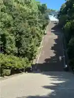 明治天皇伏見桃山陵の景色