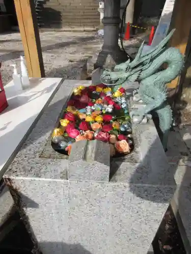 中之嶽神社の手水